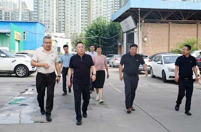 金辉书记带队前往陕西省光华橡胶厂等2户资产经营企业发展调研